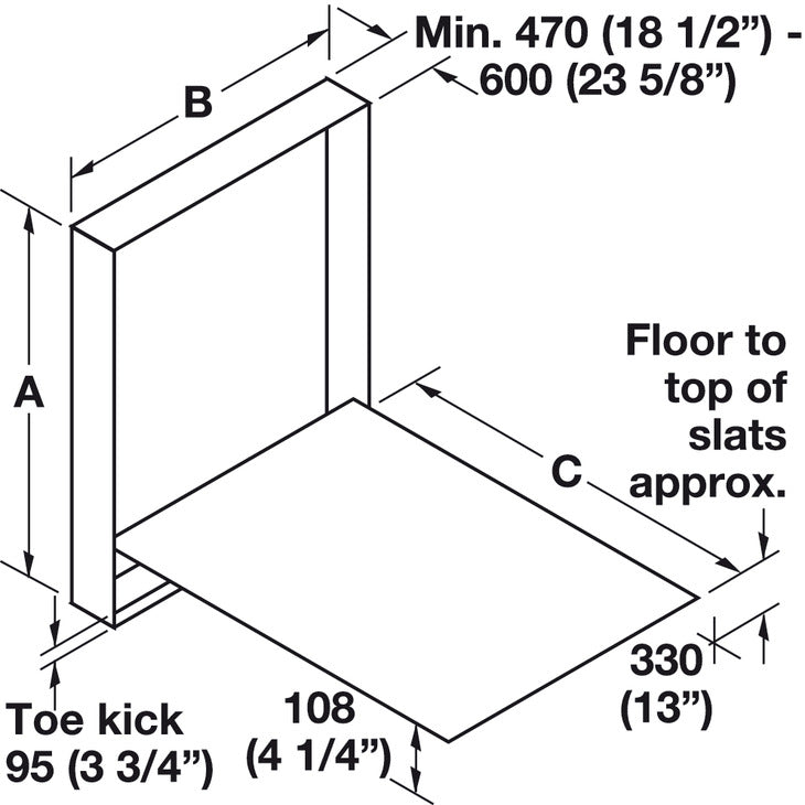 bed-lift-hafele-dimensions