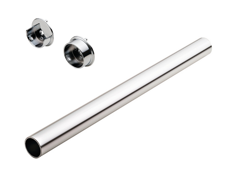 round-closet-rod-hafele-polished-chrome