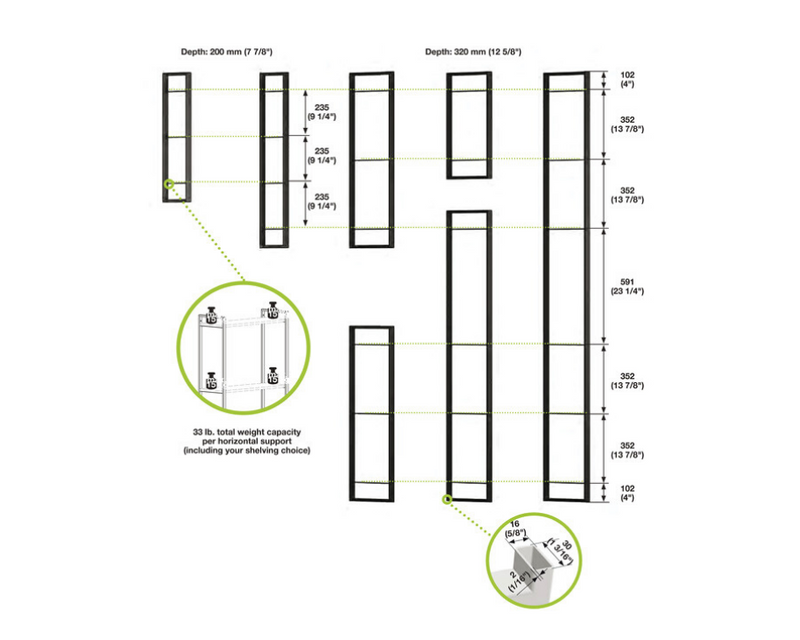 shelf-system-specs