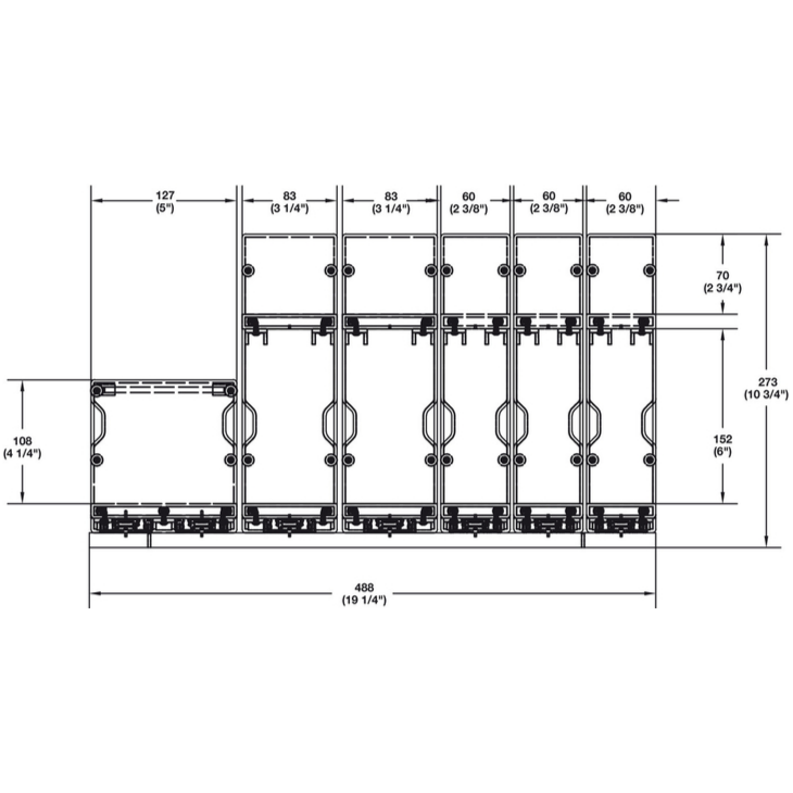 Hafele Pull-Out Spice Rack, Wooden Kitchen Cabinet Accessory