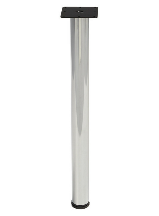 hafele-table-legs-polished-chrome