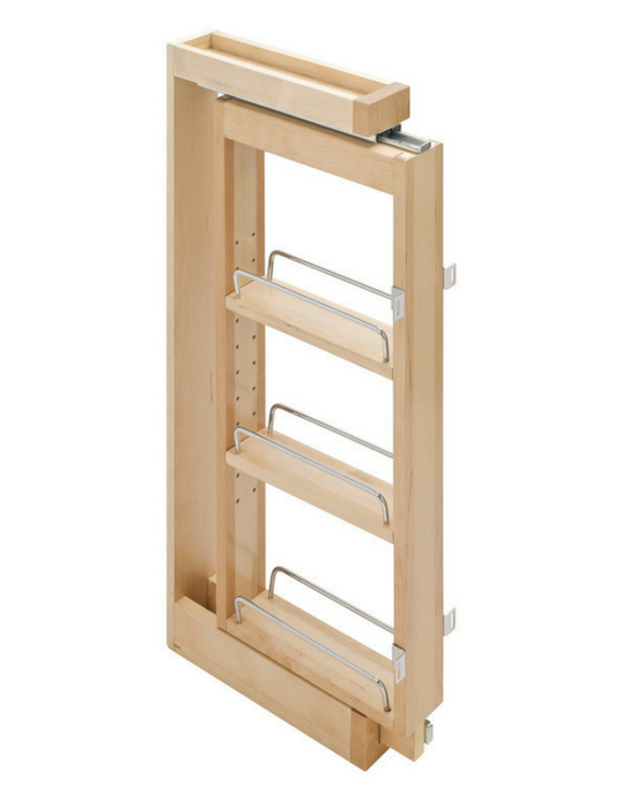 Hafele Wall Cabinet Filler Pull-Out Organizer