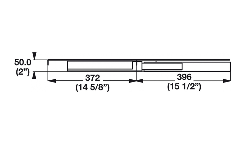 Hafele TV swivel stand specs