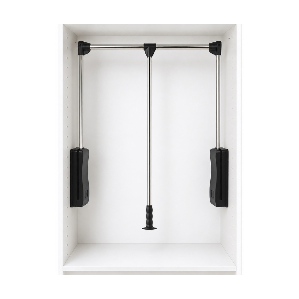 Hafele Closet Rod Pull Down 33 lbs Weight Capacity