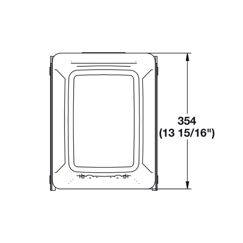 Häfele - Wire Waste Bin System, Elemental, Single specs