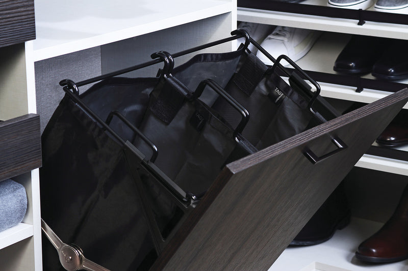 Laundry Hamper Tilt-Out TAG Synergy Collection by Hafele