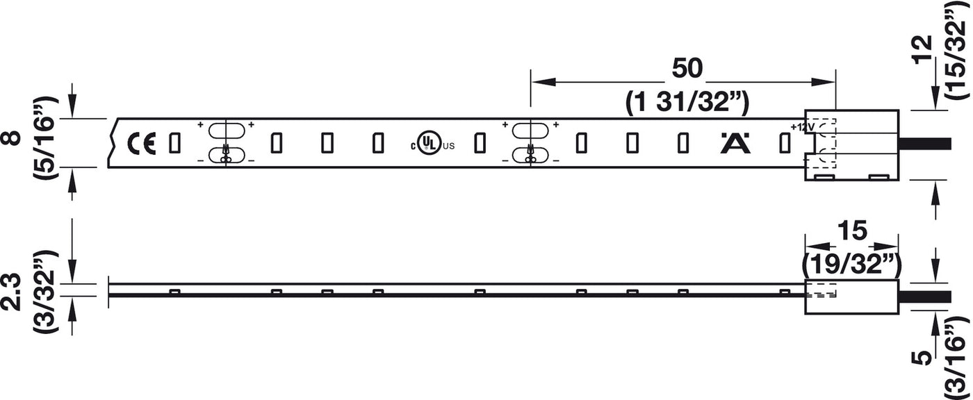 Led Ribbon Hafele LED Strip Light 2030 by Hafele, Flexible Ribbon, Dimmable – Advance ...