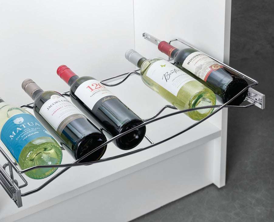 Hafele Wine Rack Pull-Out, With Full Extension Slides – Advance Design ...
