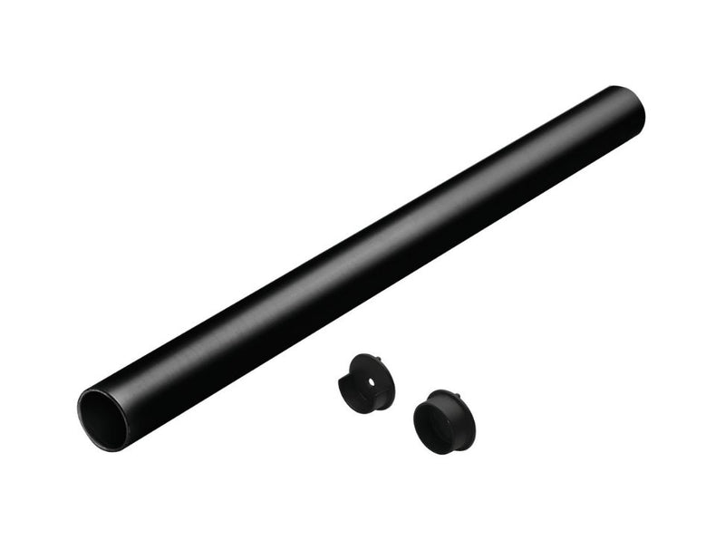 hafele-black-closet-rod-with-supports