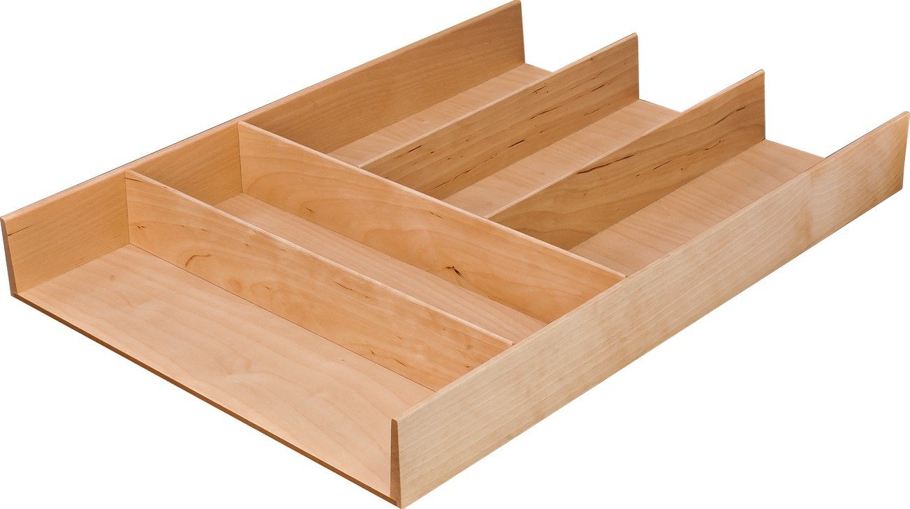 Wood Trim to Fit Drawer Utensil/Cutlery Tray Insert